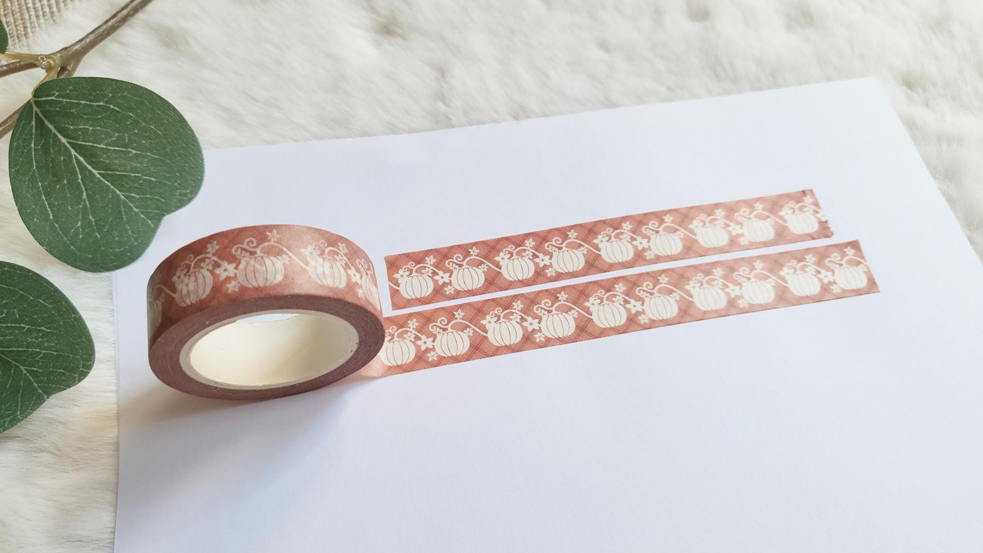 Washi Tape Kürbis